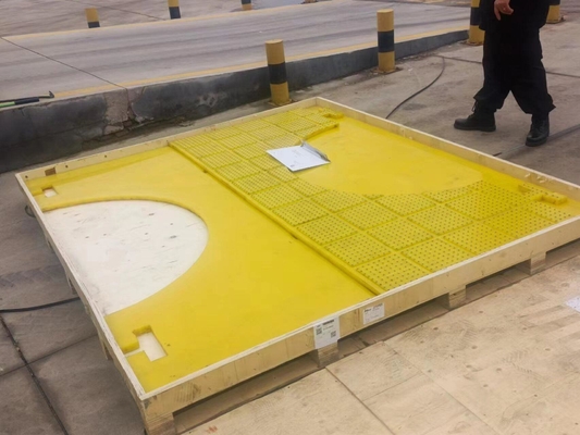 ZP375 gleitet Antiplastik des Läufer-30mm nicht Mat For Drilling Rotary Table