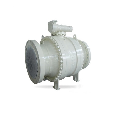 Gegossenes Trunnion-Kugelventil mit 2 bis 40" API 6D Flansch 2 Stück Gusseisen 300LB
