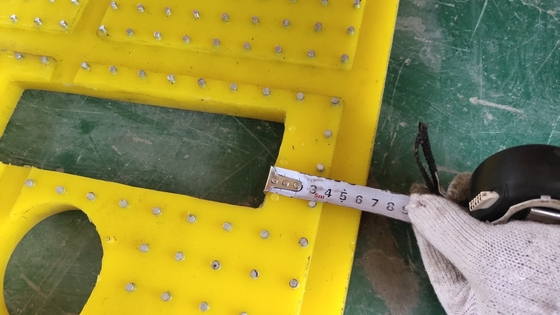 Zusammengestellte PU Anti-Skid-Matte 30mm ZP275 für Bohrmaschine