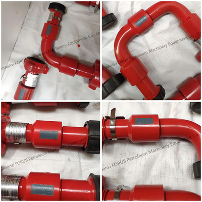 1 Zoll 10 Typ Drehverbindung API 16C Arbeitsdruck 5000 PSI für Ölfeldbohrungen