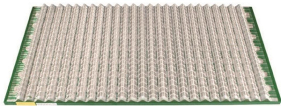 Pyramidenschirm Wellenart Derrick FLC500 Ölfeld Bohrmaschine Schüttler Screen Mesh