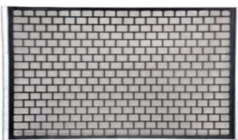 Hook Strip Soft Screen SWACO ALS-2 Ölfeldbohrmaschine Schüttler-Bildschirm-Netz