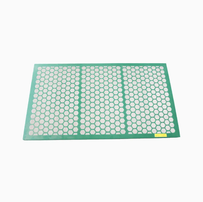 API RP 13C Zusammengesetzter Rahmen Typ Ölfeld Bohrbildschirm Mesh / Solid Control Shaker Screen Mesh