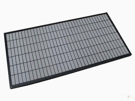 API RP 13C Zusammengesetzter Rahmen Typ Ölfeld Bohrbildschirm Mesh / Solid Control Shaker Screen Mesh