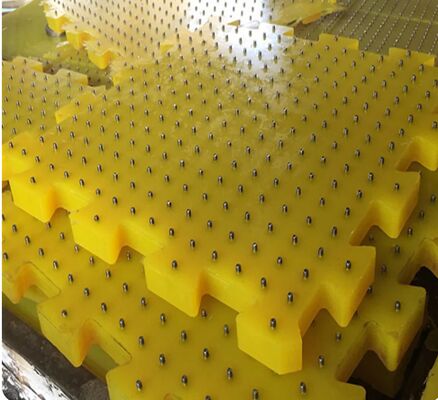 Polyurethan-Rotationstisch-Rutschfläche Zugfestigkeit 45Mpa ISO 9001 Geeignet für Bohrplattformumgebungen