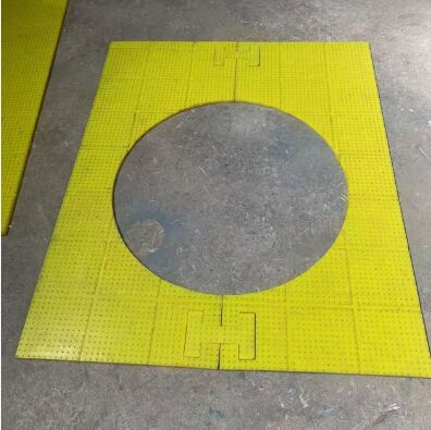 Drehtisch Anti-Rutschmatte Material PU Verwendung auf Bohrplattform