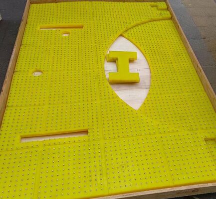 Drehtisch-Anti-Rutsch-Matte Material PU verschleißfest verwendet für ZP175