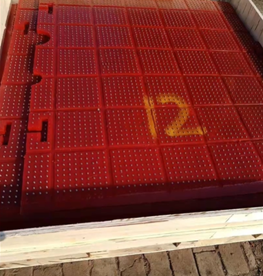 Drehbare Tisch-Anti-Rutsch-Matte, ölbeständig, für Ölfeld-Bohrplattform, Polyurethan-Material