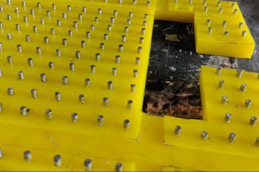 Langlebige drehbare Tisch-Anti-Rutsch-Matte für Ölfeld-Bohrplattform-Polyurethan-Material