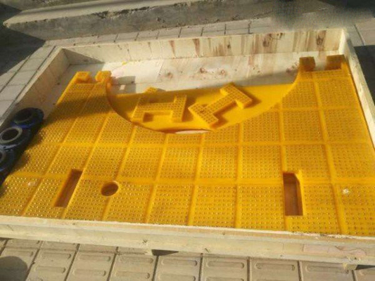43" Anti- Gleiter-Gummi-Mat Polyurethane For Drilling Plantform-Teile