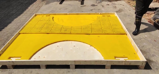 Zusammengestellte PU Anti-Skid-Matte 30mm ZP275 für Bohrmaschine